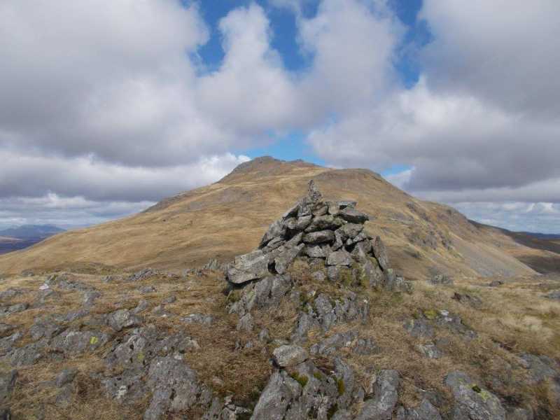 MountainViews.ie Picture about mountain Arenig Fawr South Ridge Top  in area Barmouth to Betws-y-Coed and Bala, Ireland