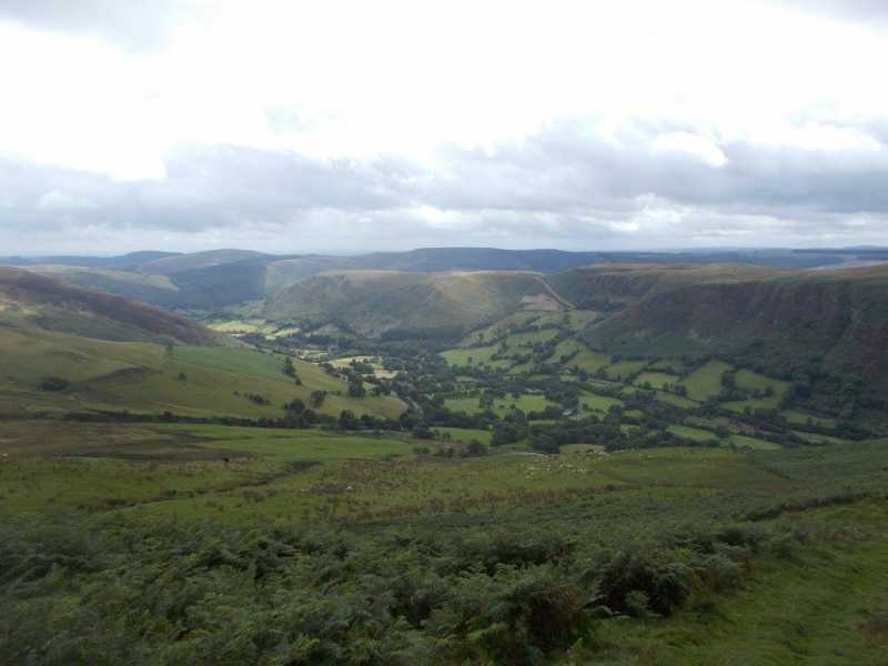 MountainViews.ie Picture about mountain Bryn Gwyn  in area Bala to Welshpool, Ireland