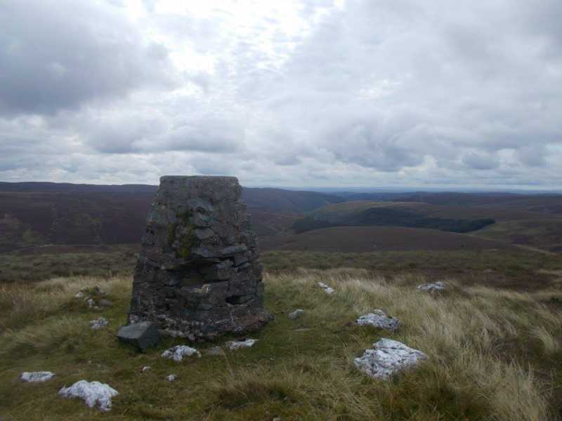 MountainViews.ie Picture about mountain Foel y Geifr  in area Bala to Welshpool, Ireland