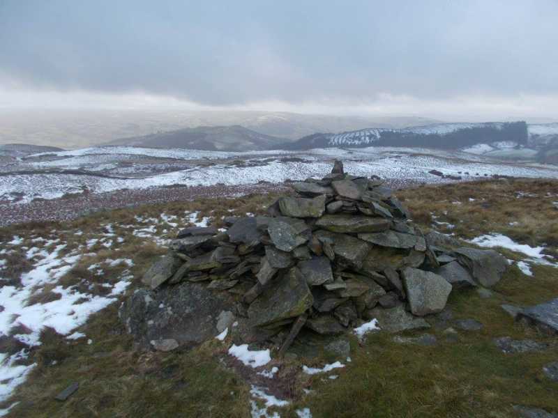 MountainViews.ie Picture about mountain Garreg-hir  in area Aberystwyth to Welshpool, Ireland