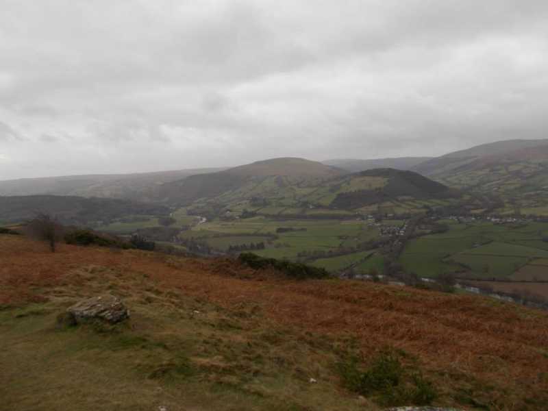 MountainViews.ie Picture about mountain Allt yr Esgair  in area Llandovery to Monmouth, Ireland