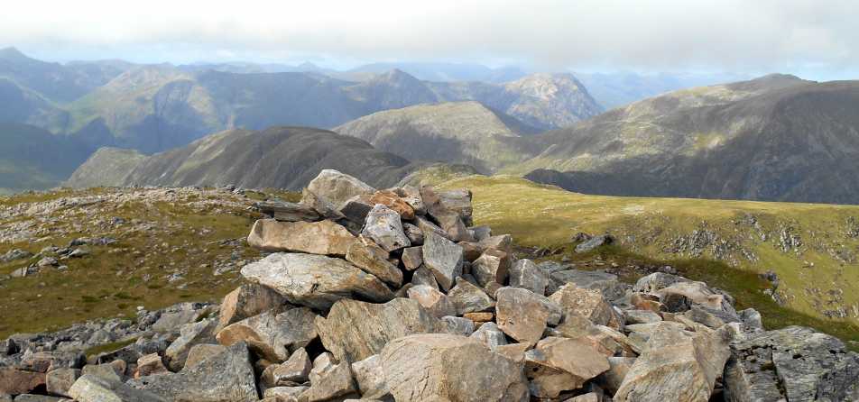 MountainViews.ie Picture about mountain Stob Ghabhar  in area Glen Etive to Glen Lochy, Ireland