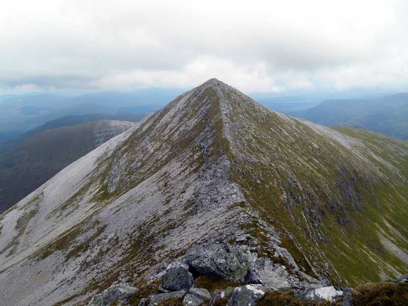 MountainViews.ie Picture about mountain Stob Coire na Ceannain  in area Fort William to Loch Treig and Loch Leven, Ireland
