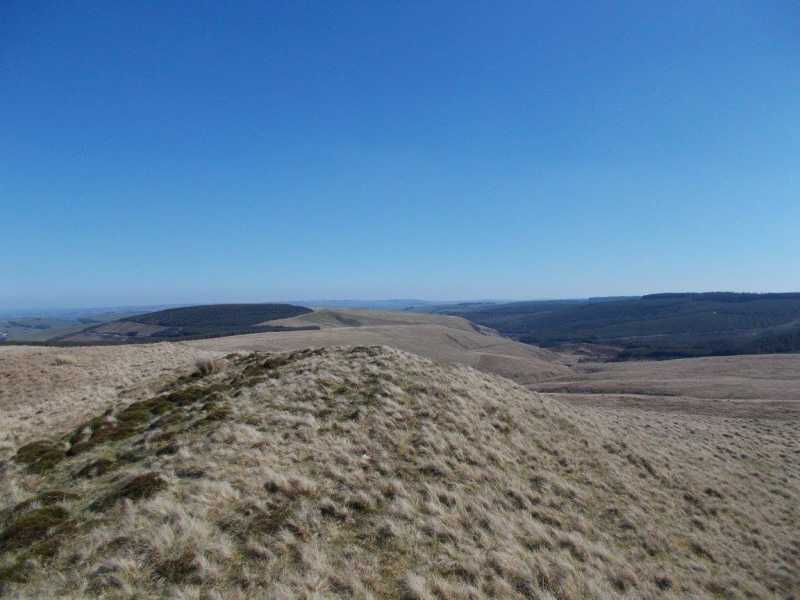 MountainViews.ie Picture about mountain Bryn yr Wyn  in area Aberystwyth to Welshpool, Ireland
