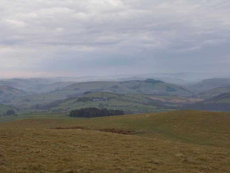 MountainViews.ie Picture about mountain Domen-ddu  in area Welshpool to Hay-on-Wye, Ireland