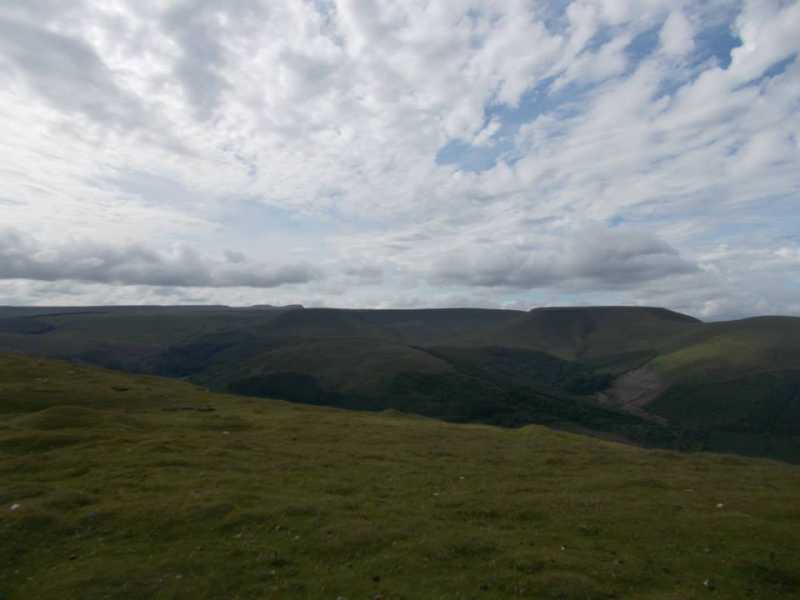 MountainViews.ie Picture about mountain Bryniau Gleision  in area Llandovery to Monmouth, Ireland