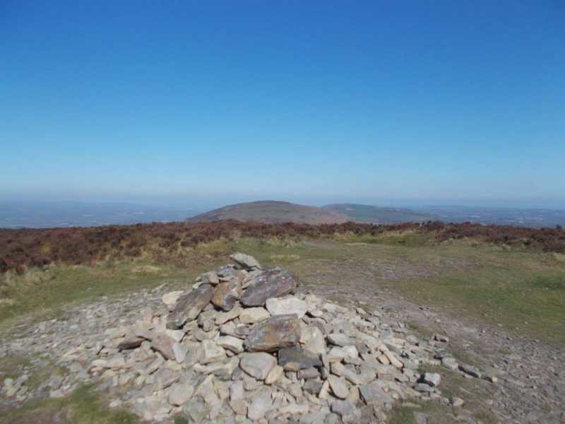 MountainViews.ie Picture about mountain Moel Arthur  in area Llandudno to Wrexham, Ireland