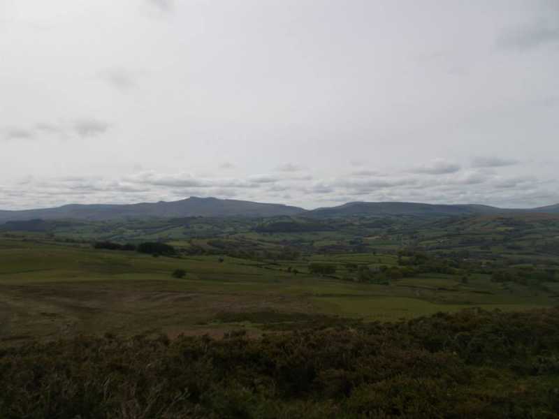 MountainViews.ie Picture about mountain Twyn Disgwylfa  in area Llandovery to Monmouth, Ireland