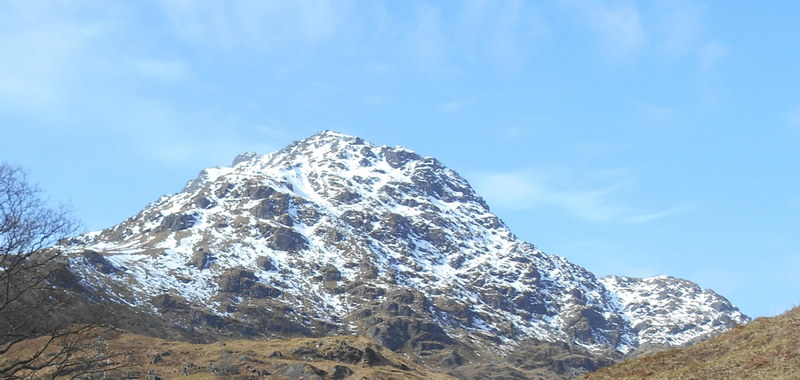 MountainViews.ie Picture about mountain Ben Vane  in area Inveraray to Crianlarich, Ireland