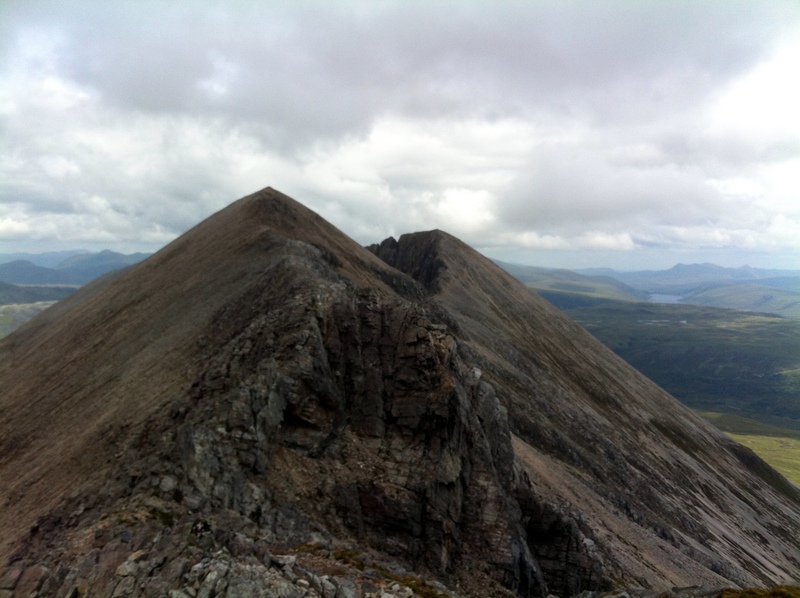 MountainViews.ie Picture about mountain Sgurr Ban  in area Loch Torridon to Loch Maree, Ireland