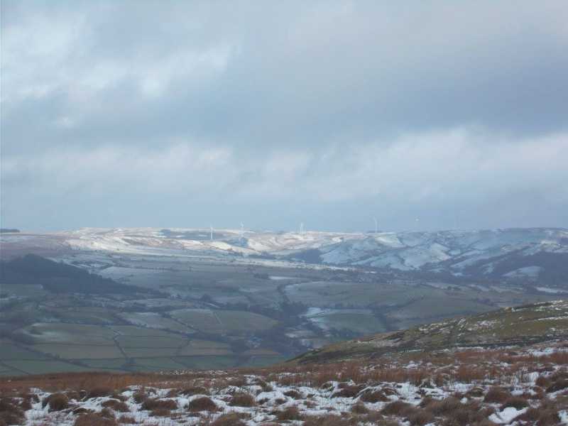 MountainViews.ie Picture about mountain Bryn Amlwg  in area Aberystwyth to Welshpool, Ireland